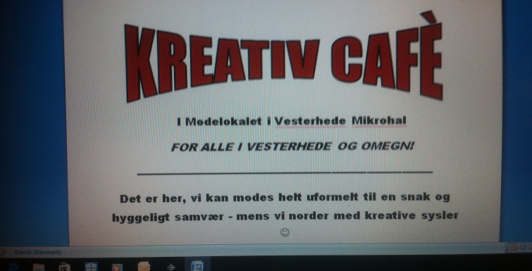 Kreativ Café – succesen fortsætter……